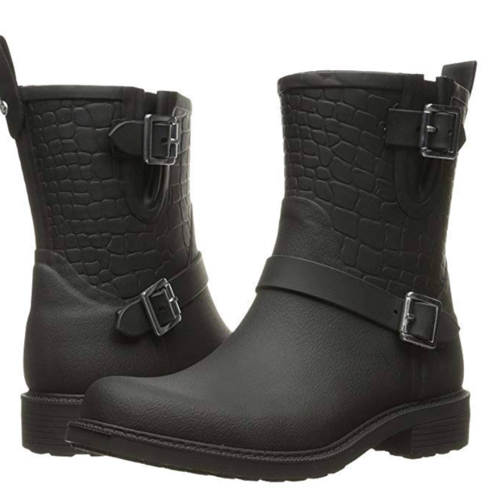 Sam Edelman Rain Boots With Buckles